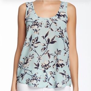 Floral Joie Silk Tank Sz Small